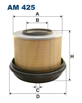 Filtro aria - AM 425 FILTRON