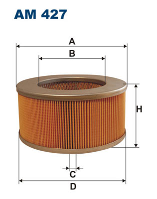 Filtro aria - AM 427 FILTRON
