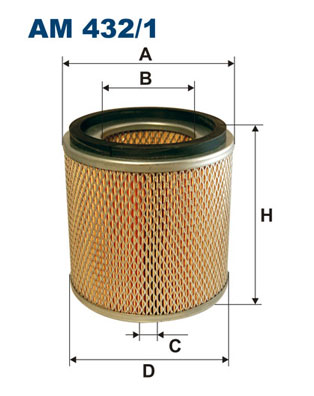 Filtro aria - AM 432/1 FILTRON