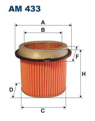 oro filtras - AM 433 FILTRON