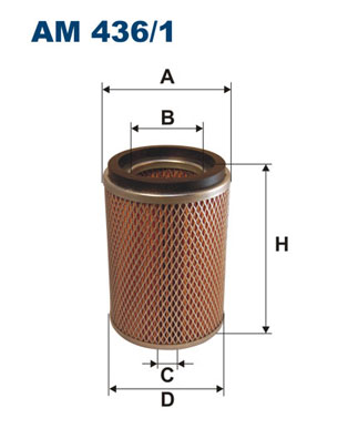 Filtro aria - AM 436/1 FILTRON