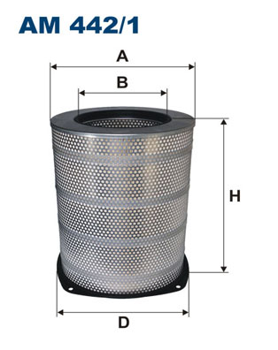Air Filter - AM 442/1 FILTRON