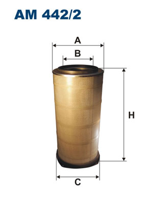 Air Filter - AM 442/2 FILTRON