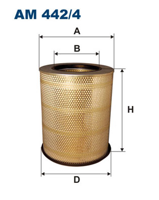 Air Filter - AM 442/4 FILTRON