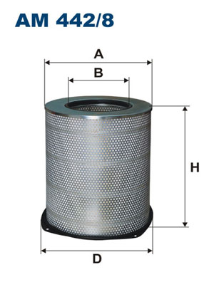 Air Filter - AM 442/8 FILTRON