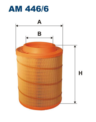 Air Filter - AM 446/6 FILTRON