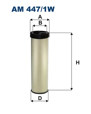 Filtro aria secondaria - AM 447/1W FILTRON