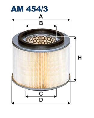 Air Filter - AM 454/3 FILTRON