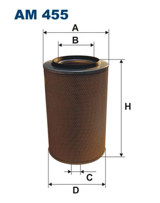 Air Filter - AM 455 FILTRON
