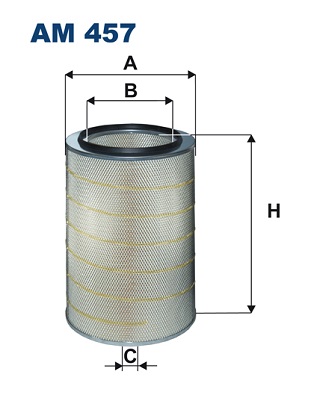 Air Filter - AM 457 FILTRON