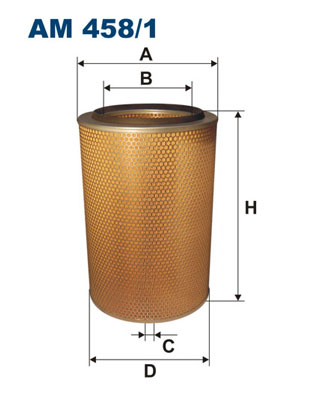 Filtro aria - AM 458/1 FILTRON