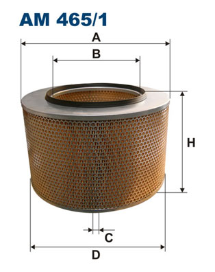 Air Filter - AM 465/1 FILTRON