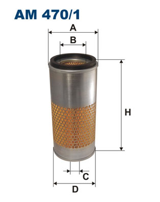 Filtro aria - AM 470/1 FILTRON