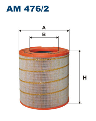 Air Filter - AM 476/2 FILTRON