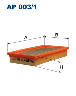 Air Filter - AP 003/1 FILTRON