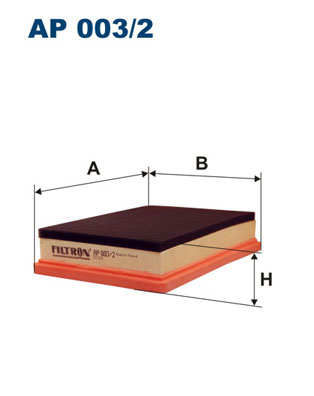 Air Filter - AP 003/2 FILTRON
