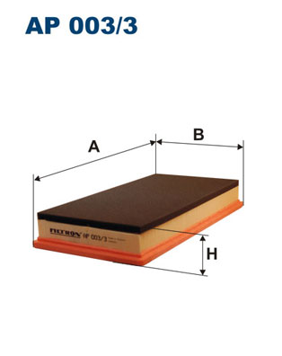 Air Filter - AP 003/3 FILTRON