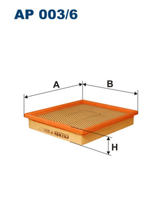 Luftfilter - AP 003/6 FILTRON