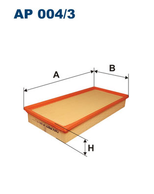 Air Filter - AP 004/3 FILTRON