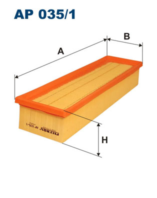 Air Filter - AP 035/1 FILTRON