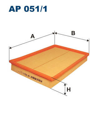 Air Filter - AP 051/1 FILTRON