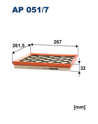 Air Filter - AP 051/7 FILTRON