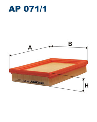 Air Filter - AP 071/1 FILTRON