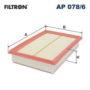 Filtro aria - AP 078/6 FILTRON