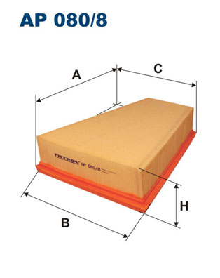 Air Filter - AP 080/8 FILTRON