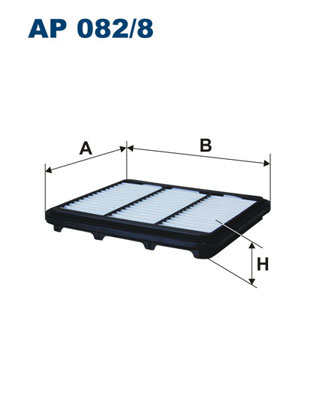 Air Filter - AP 082/8 FILTRON