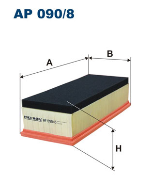 Air Filter - AP 090/8 FILTRON