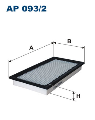 Luftfilter - AP 093/2 FILTRON