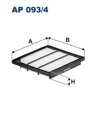 Air Filter - AP 093/4 FILTRON