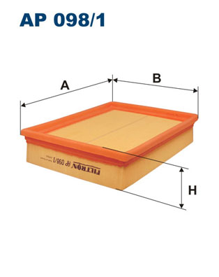Air Filter - AP 098/1 FILTRON