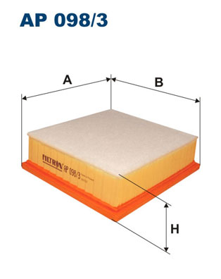 Air Filter - AP 098/3 FILTRON
