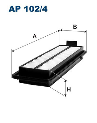 Air Filter - AP 102/4 FILTRON