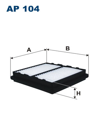 Air Filter - AP 104 FILTRON
