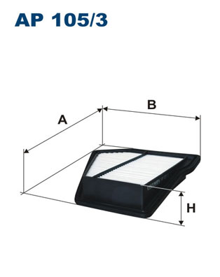 Air Filter - AP 105/3 FILTRON