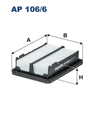 Air Filter - AP 106/6 FILTRON