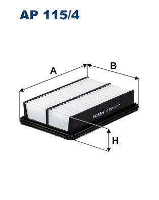 Air Filter - AP 115/4 FILTRON