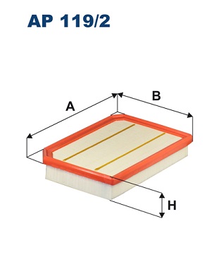 Air Filter - AP 119/2 FILTRON