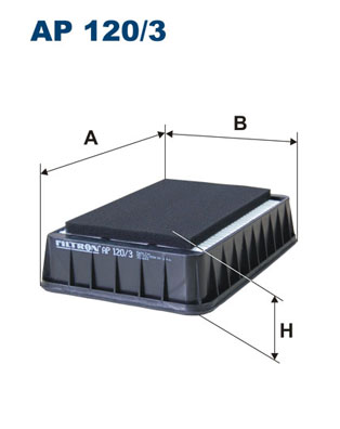 Air Filter - AP 120/3 FILTRON