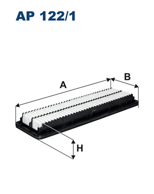 Air Filter - AP 122/1 FILTRON