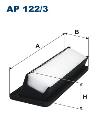 Air Filter - AP 122/3 FILTRON