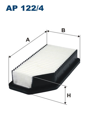 Air Filter - AP 122/4 FILTRON