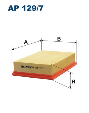Air Filter - AP 129/7 FILTRON