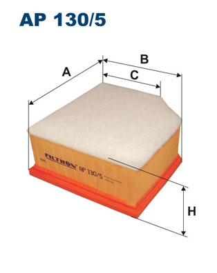 Air Filter - AP 130/5 FILTRON