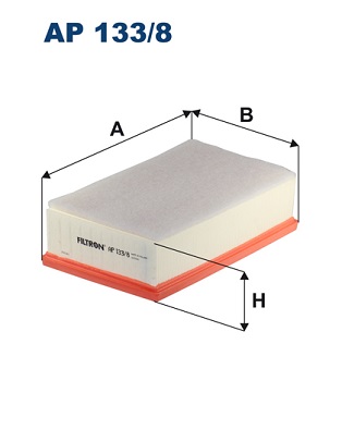 Air Filter - AP 133/8 FILTRON