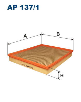 Air Filter - AP 137/1 FILTRON