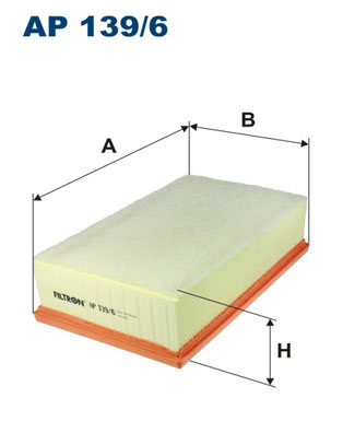 Air Filter - AP 139/6 FILTRON